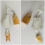 Hermes Birkin 25CM Ot Mushroom White Togo Leather with Gold-Plated Hardware #RKTL-1 - Image 21