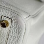 Hermes Birkin 25CM Ot Mushroom White Togo Leather with Gold-Plated Hardware #RKTL-1 - Image 12