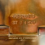Hermes Clic Clac H Bangle Black Enamel with Gold Plated #RKTR-3 - Image 9