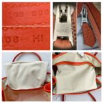 Hermes Garden Party 36cm Feu Orange Vache Country Leather with Palladium Hardware #RKTK-1 - Image 22