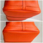 Hermes Garden Party 36cm Feu Orange Vache Country Leather with Palladium Hardware #RKTK-1 - Image 15