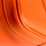 Hermes Garden Party 36cm Feu Orange Vache Country Leather with Palladium Hardware #RKTK-1 - Image 11