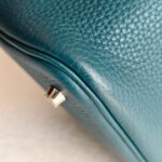 Hermes Picotin 22 Blue Clemence Leather with Palladium Harware #RKOT-1 - Image 11
