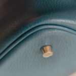 Hermes Picotin 22 Blue Clemence Leather with Palladium Harware #RKOT-1 - Image 12