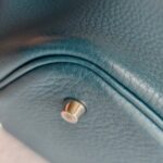 Hermes Picotin 22 Blue Clemence Leather with Palladium Harware #RKOT-1 - Image 13