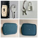 Hermes Picotin 22 Blue Clemence Leather with Palladium Harware #RKOT-1 - Image 15