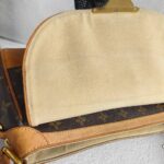 LV Beverly Brown Monogram Coated Canvas with Leather and Gold Hardware #RKKR-1 - Image 19