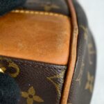 LV Beverly Brown Monogram Coated Canvas with Leather and Gold Hardware #RKKR-1 - Image 13