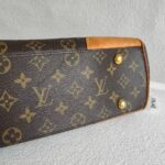 LV Beverly Brown Monogram Coated Canvas with Leather and Gold Hardware #RKKR-1 - Image 10