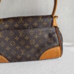 LV Beverly Brown Monogram Coated Canvas with Leather and Gold Hardware #RKKR-1 - Image 6