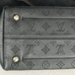 LV Hina MM Black Mahina Calf Leather with Silver Hardware Bag #GULYY-1 - Image 9