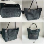 LV Hina MM Black Mahina Calf Leather with Silver Hardware Bag #GULYY-1 - Image 2