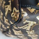 LV Speedy 30 Automne Hiver Monogram Eclipse Sequin with Gold Hardware #GULRR-1 - Image 13