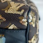 LV Speedy 30 Automne Hiver Monogram Eclipse Sequin with Gold Hardware #GULRR-1 - Image 15