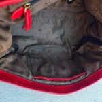 Mulberry Alexa Medium Red Calf Leather with Gold Hardware #RKOE-1 - Image 28