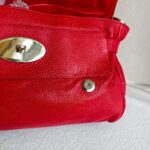 Mulberry Alexa Medium Red Calf Leather with Gold Hardware #RKOE-1 - Image 21
