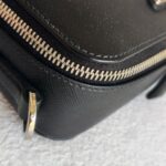 Prada Crossbody Bag Black Saffiano Leather with Silver Hardware #RKTC-3 - Image 14
