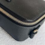 Prada Crossbody Bag Black Saffiano Leather with Silver Hardware #RKTC-3 - Image 15