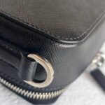Prada Crossbody Bag Black Saffiano Leather with Silver Hardware #RKTC-3 - Image 12