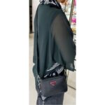 Prada Crossbody Bag Black Saffiano Leather with Silver Hardware #RKTC-3 - Image 29