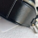 Prada Crossbody Bag Black Saffiano Leather with Silver Hardware #RKTC-3 - Image 17