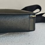 Prada Crossbody Bag Black Saffiano Leather with Silver Hardware #RKTC-3 - Image 10