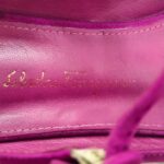 S.Ferragamo Size 7D Pump Pink Suede Leather with Gold Hardware #RKYR-11 - Image 8