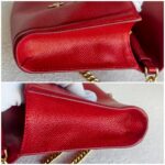 Salvatore Ferragamo Miss Vara Red Calfskin with Gold Hardware #RKST-3 - Image 10