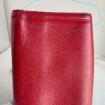 Salvatore Ferragamo Miss Vara Red Calfskin with Gold Hardware #RKST-3 - Image 6