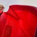 Salvatore Ferragamo Miss Vara Red Calfskin with Gold Hardware #RKST-3 - Image 26