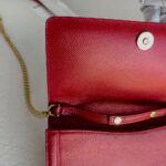 Salvatore Ferragamo Miss Vara Red Calfskin with Gold Hardware #RKST-3 - Image 20