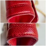 Salvatore Ferragamo Miss Vara Red Calfskin with Gold Hardware #RKST-3 - Image 15