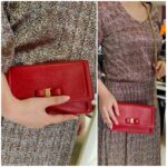 Salvatore Ferragamo Miss Vara Red Calfskin with Gold Hardware #RKST-3 - Image 28