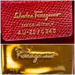 Salvatore Ferragamo Miss Vara Red Calfskin with Gold Hardware #RKST-3 - Image 18