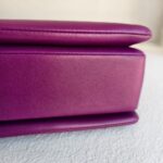 Valentino Garavani One Stud Sling Bag Purple Lambskin with Gold Hardware #RKUS-5 - Image 12