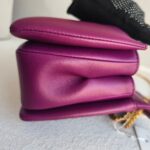 Valentino Garavani One Stud Sling Bag Purple Lambskin with Gold Hardware #RKUS-5 - Image 9