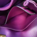 Valentino Garavani One Stud Sling Bag Purple Lambskin with Gold Hardware #RKUS-5 - Image 26