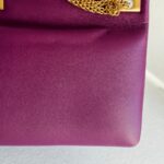 Valentino Garavani One Stud Sling Bag Purple Lambskin with Gold Hardware #RKUS-5 - Image 6