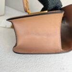 Valentino Garavani VSling Bag Nude Smooth Calf leather with Gold Hardware #RKUS-4 - Image 9