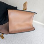 Valentino Garavani VSling Bag Nude Smooth Calf leather with Gold Hardware #RKUS-4 - Image 8