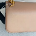 Valentino Garavani VSling Bag Nude Smooth Calf leather with Gold Hardware #RKUS-4 - Image 2