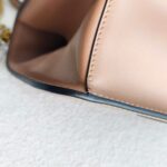 Valentino Garavani VSling Bag Nude Smooth Calf leather with Gold Hardware #RKUS-4 - Image 13