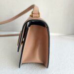 Valentino Garavani VSling Bag Nude Smooth Calf leather with Gold Hardware #RKUS-4 - Image 6