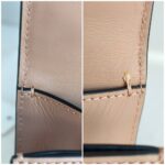 Valentino Garavani VSling Bag Nude Smooth Calf leather with Gold Hardware #RKUS-4 - Image 20