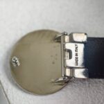 Burberry Belt Size 100cm Dark Brown Leather with Silver Hardware #RYLE-2 - Image 3