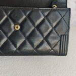 Chanel Boy Flap Wallet Black Patent Leather with Gold Hardware #RYEU-5 - Image 12
