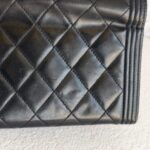 Chanel Boy Flap Wallet Black Patent Leather with Gold Hardware #RYEU-5 - Image 5