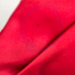 Chanel Clutch Red Satin with Silver Hardware #RYLY-1 - Image 12