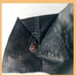 Chanel Compact Wallet Black Embossed Leather with Silver Hardware #RYEU-7 - Image 23