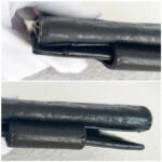 Chanel Compact Wallet Black Embossed Leather with Silver Hardware #RYEU-7 - Image 7